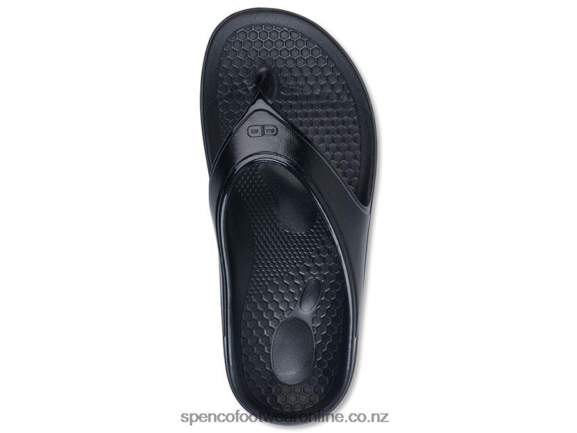 Women Spenco Footwear Fusion 2 Fade Sandal 426V8T224 Black