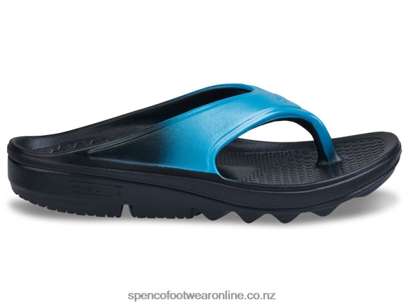 Women Spenco Footwear Fusion 2 Fade Sandal 426V8T227 Hawaiian Blue