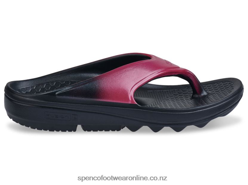 Women Spenco Footwear Fusion 2 Fade Sandal 426V8T228 Magenta