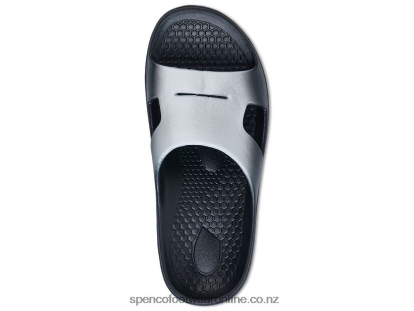 Women Spenco Footwear Fusion 2 Fade Slide 426V8T232 White