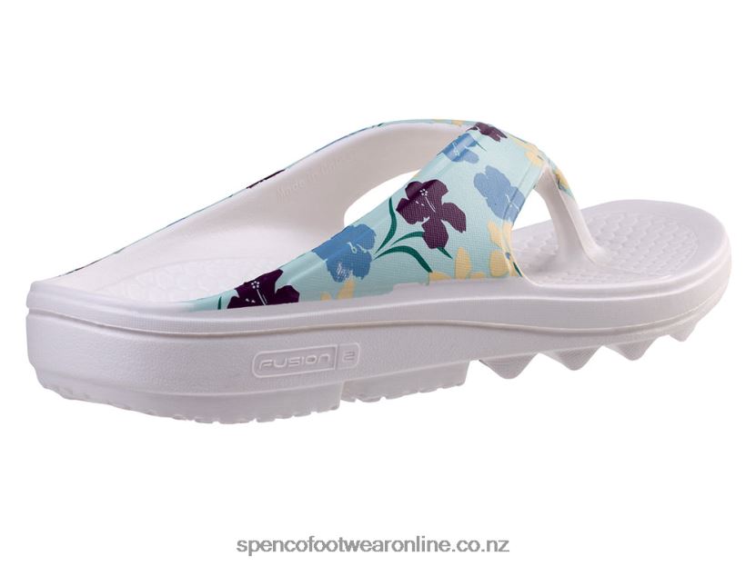 Women Spenco Footwear Fusion 2 Floral 426V8T252 Buttercup