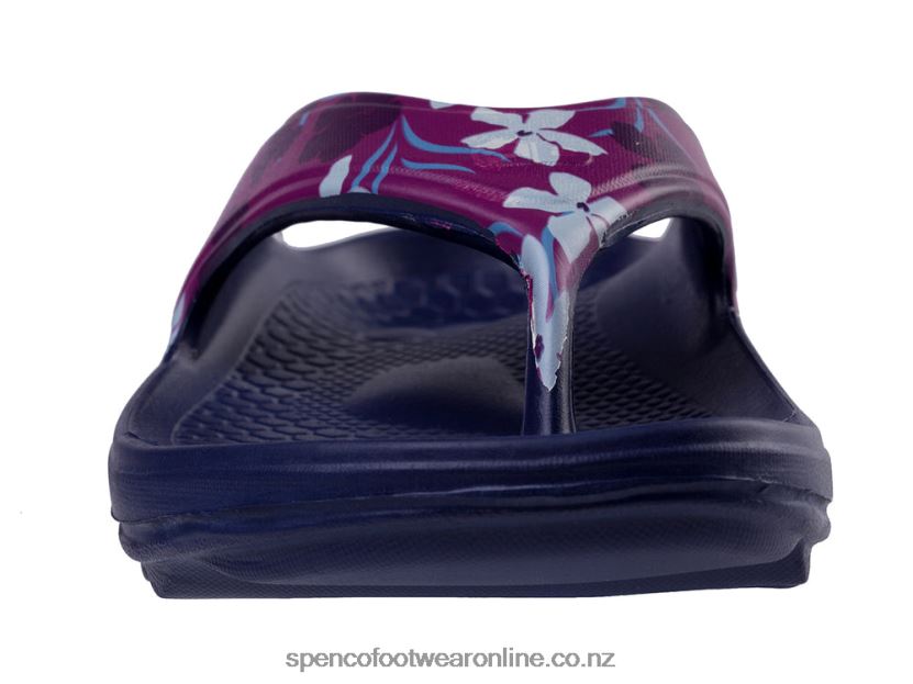 Women Spenco Footwear Fusion 2 Floral 426V8T253 Fuchsia