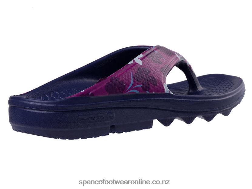 Women Spenco Footwear Fusion 2 Floral 426V8T253 Fuchsia