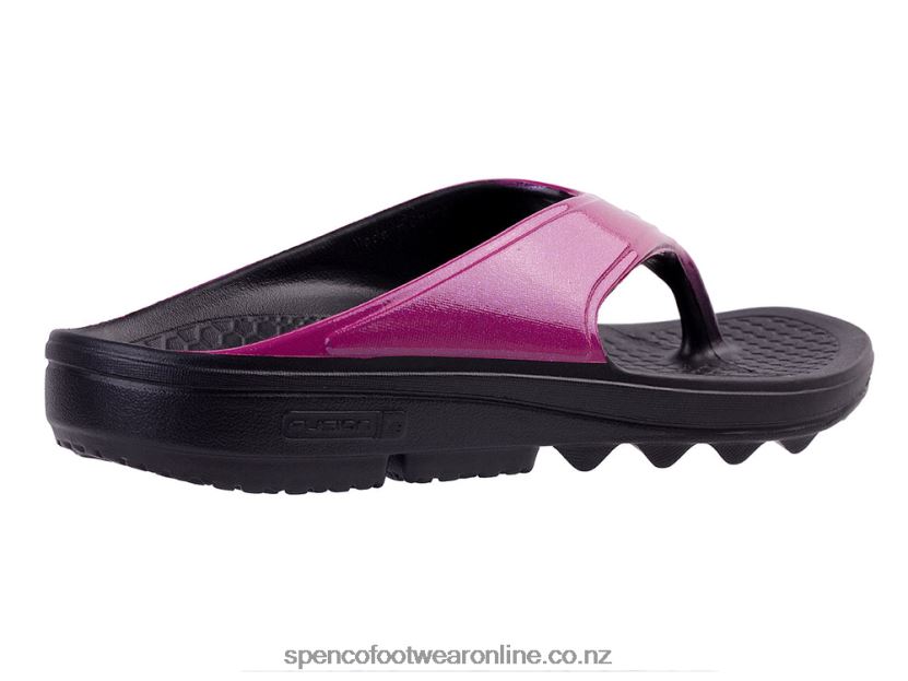 Women Spenco Footwear Fusion 2 Pearl Sandal 426V8T239 Fuchsia