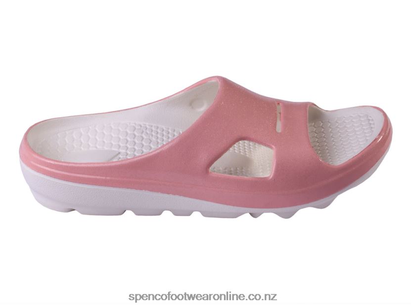 Women Spenco Footwear Fusion 2 Pearlized Slide 426V8T260 Blush