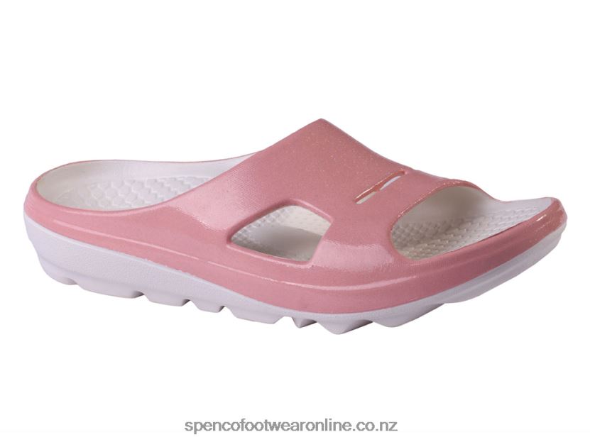 Women Spenco Footwear Fusion 2 Pearlized Slide 426V8T260 Blush