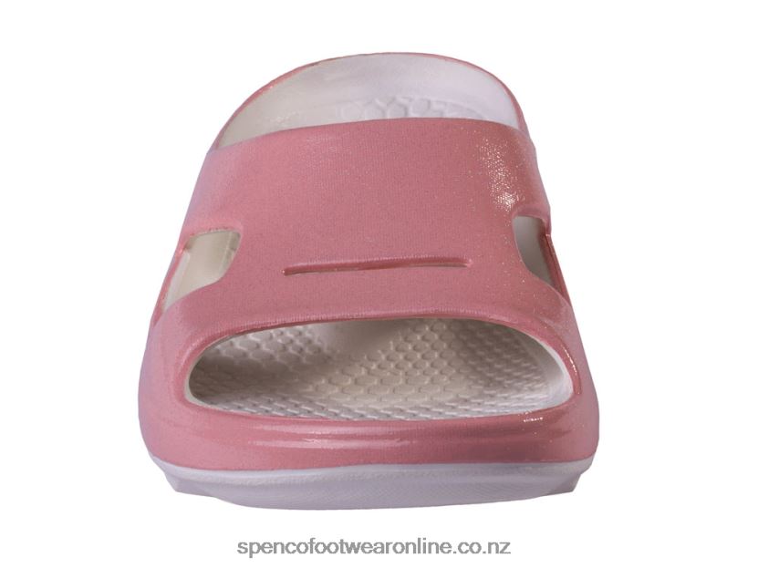 Women Spenco Footwear Fusion 2 Pearlized Slide 426V8T260 Blush
