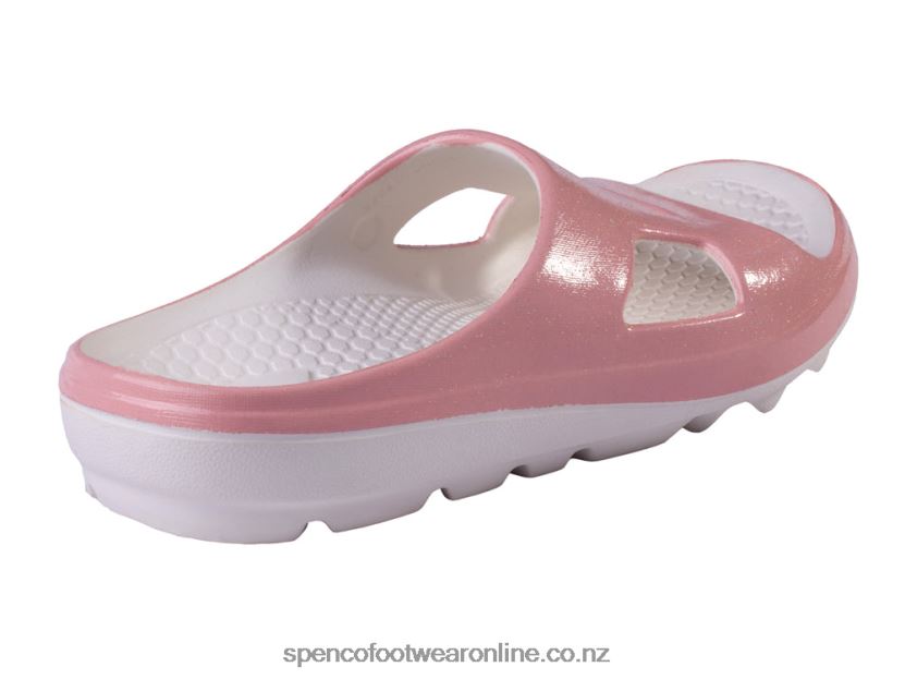 Women Spenco Footwear Fusion 2 Pearlized Slide 426V8T260 Blush