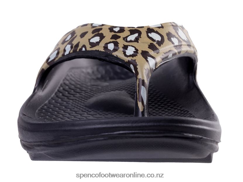 Women Spenco Footwear Fusion 2 Safair 426V8T247 Cheetah