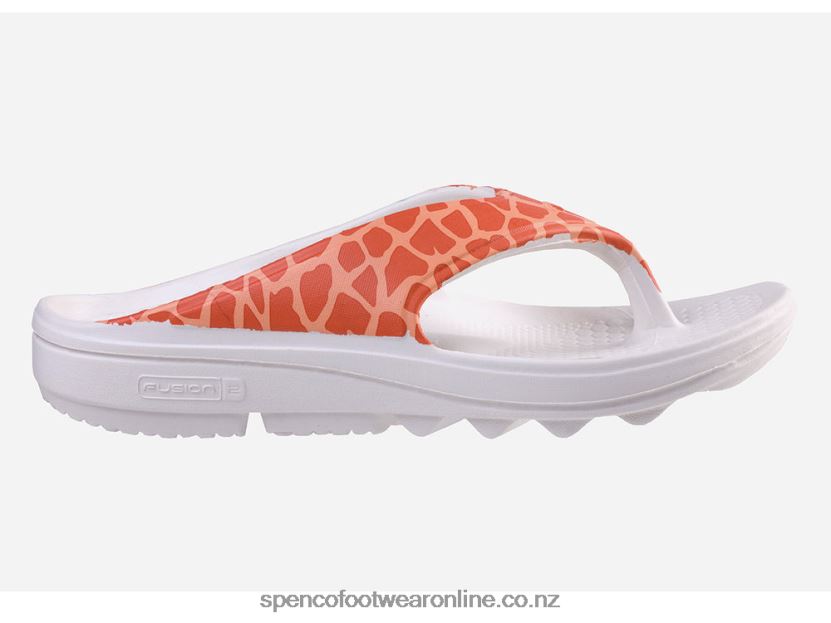 Women Spenco Footwear Fusion 2 Safair 426V8T248 Pink Giraffe