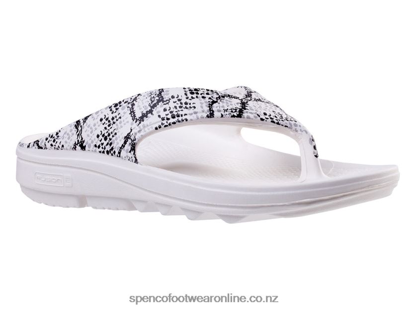 Women Spenco Footwear Fusion 2 Safair 426V8T249 White Snake