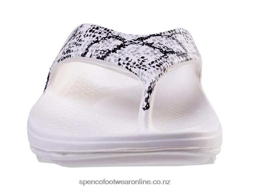 Women Spenco Footwear Fusion 2 Safair 426V8T249 White Snake