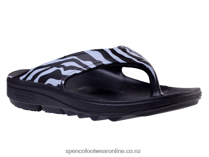 Women Spenco Footwear Fusion 2 Safair 426V8T250 Zebra