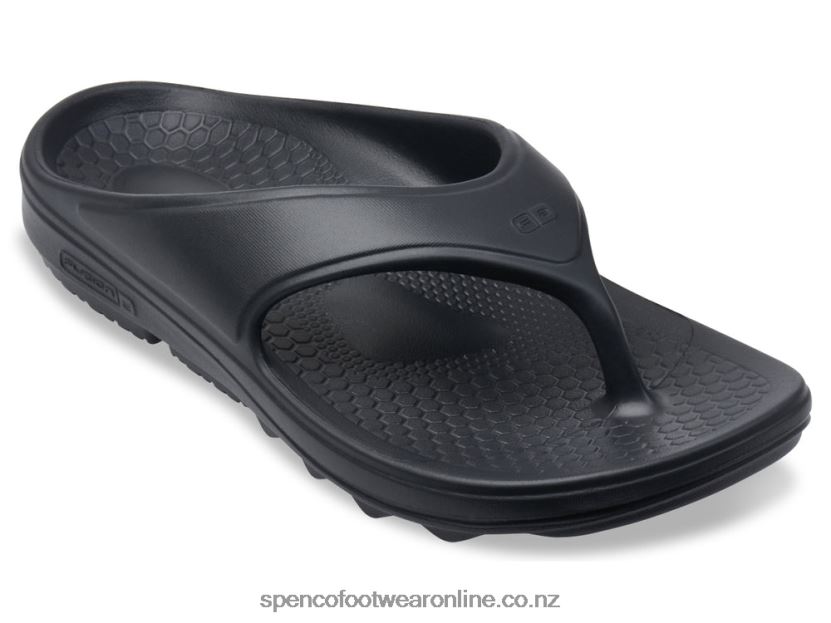 Women Spenco Footwear Fusion 2 Sandal 426V8T223 Black