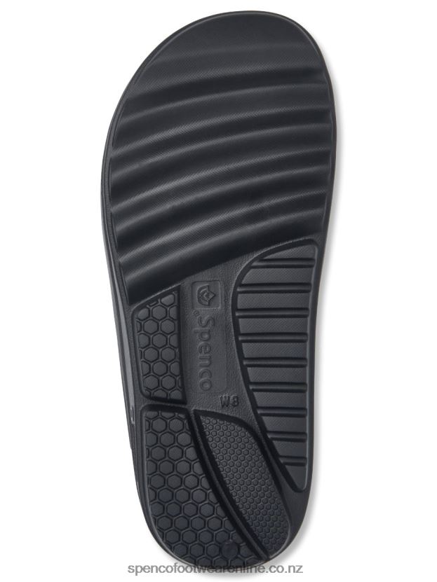 Women Spenco Footwear Fusion 2 Sandal 426V8T223 Black