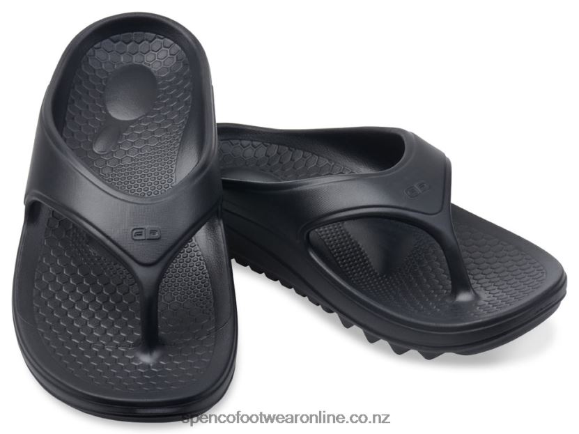 Women Spenco Footwear Fusion 2 Sandal 426V8T223 Black