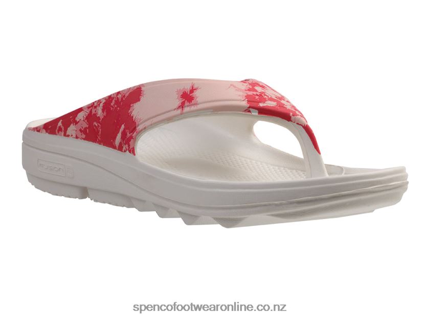 Women Spenco Footwear Fusion 2 Tie Dye 426V8T285 Pink