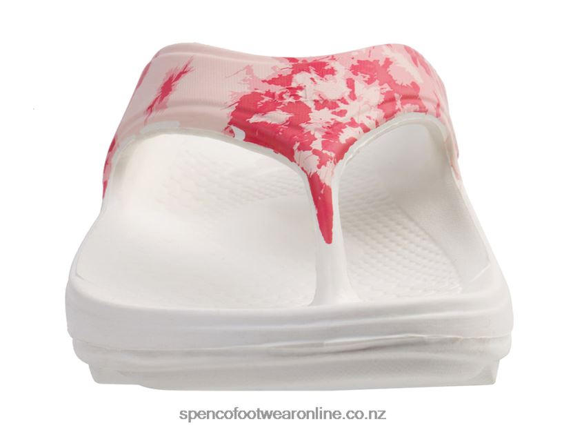 Women Spenco Footwear Fusion 2 Tie Dye 426V8T285 Pink