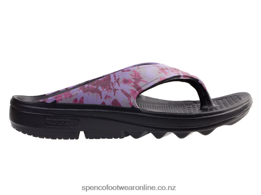 Women Spenco Footwear Fusion 2 Tie Dye 426V8T286 Purple