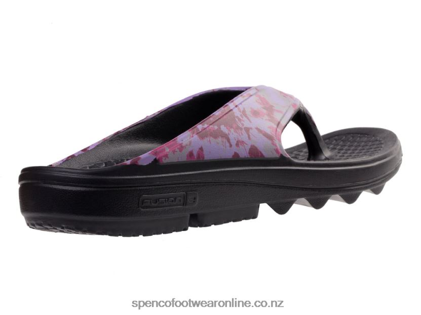 Women Spenco Footwear Fusion 2 Tie Dye 426V8T286 Purple