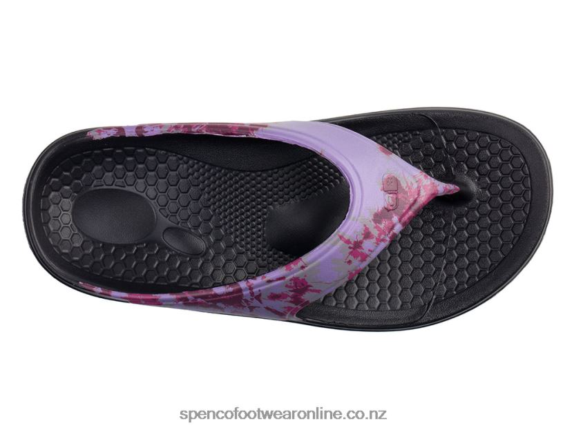 Women Spenco Footwear Fusion 2 Tie Dye 426V8T287 Yellow