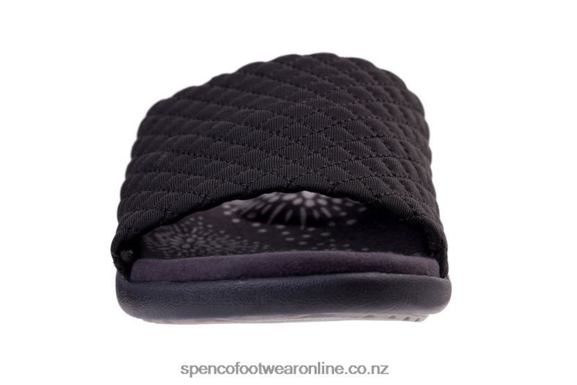 Women Spenco Footwear Hanna Slide Classic 426V8T273 Black