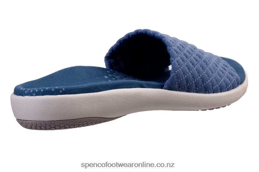 Women Spenco Footwear Hanna Slide Classic 426V8T274 Bluestone