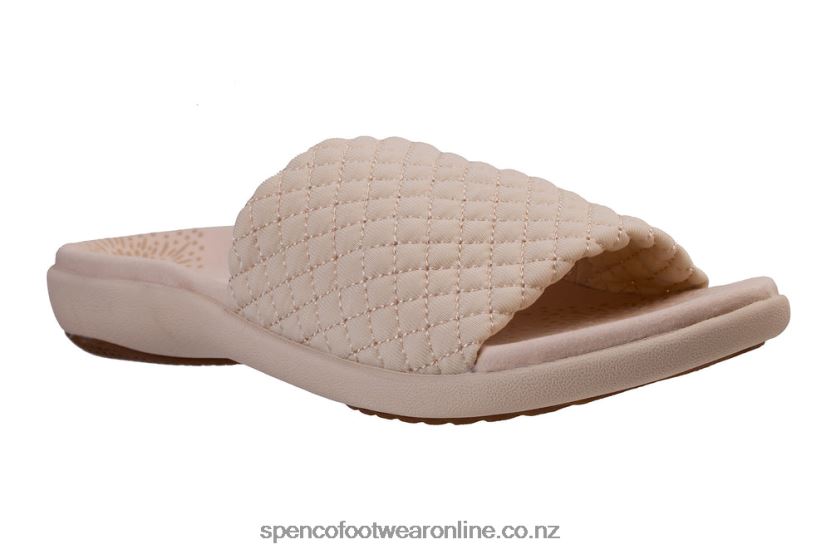 Women Spenco Footwear Hanna Slide Classic 426V8T275 Bleached Sand