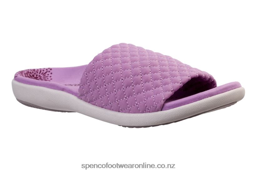 Women Spenco Footwear Hanna Slide Seasonal 426V8T276 Lavender