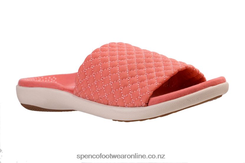 Women Spenco Footwear Hanna Slide Seasonal 426V8T277 Terra Cotta