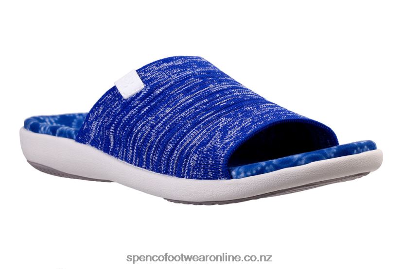 Women Spenco Footwear Odessa Slide Seasonal 426V8T280 Classic Blue