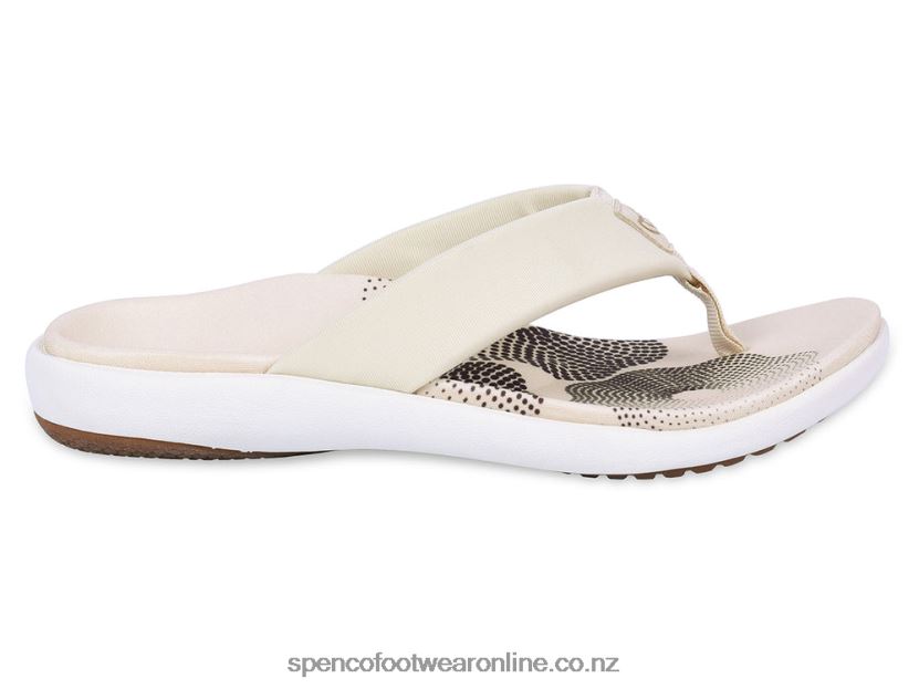 Women Spenco Footwear Victoria Sandal 426V8T269 Sand Shell