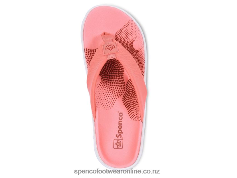 Women Spenco Footwear Victoria Sandal 426V8T270 Terra Cotta