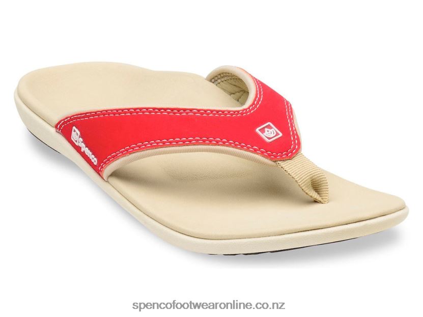 Women Spenco Footwear Yumi 426V8T113 True Red