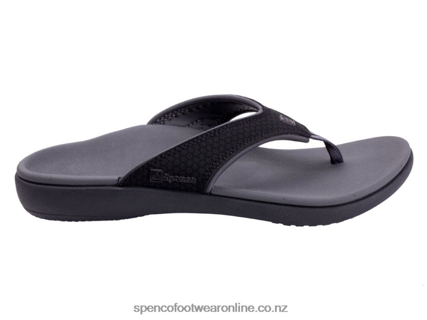 Women Spenco Footwear Yumi 426V8T114 Patterned Onyx