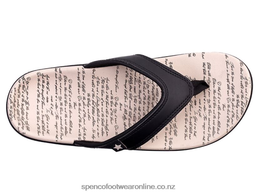 Women Spenco Footwear Yumi Americana 426V8T74 Black