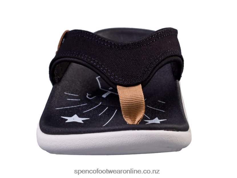 Women Spenco Footwear Yumi Believe 426V8T100 Black