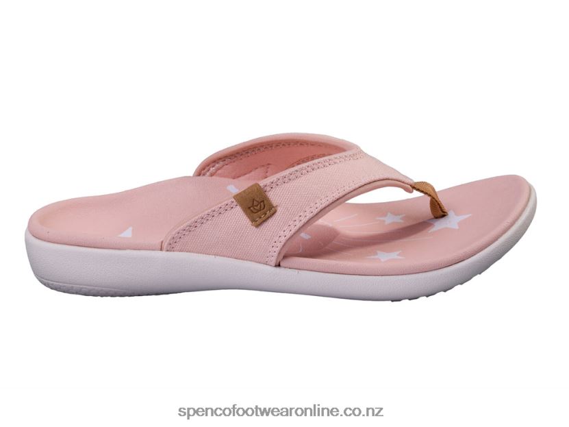 Women Spenco Footwear Yumi Believe 426V8T103 Pale Blush