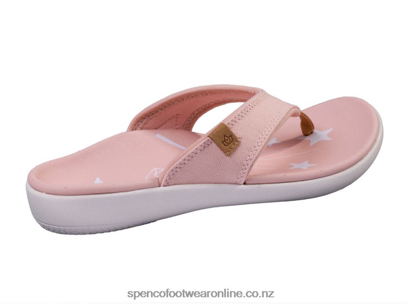 Women Spenco Footwear Yumi Believe 426V8T103 Pale Blush