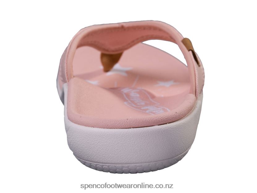 Women Spenco Footwear Yumi Believe 426V8T104 Red Ochre