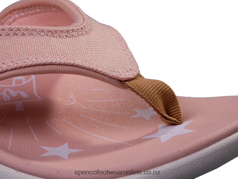 Women Spenco Footwear Yumi Believe 426V8T104 Red Ochre