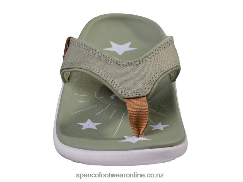 Women Spenco Footwear Yumi Believe 426V8T105 Sage