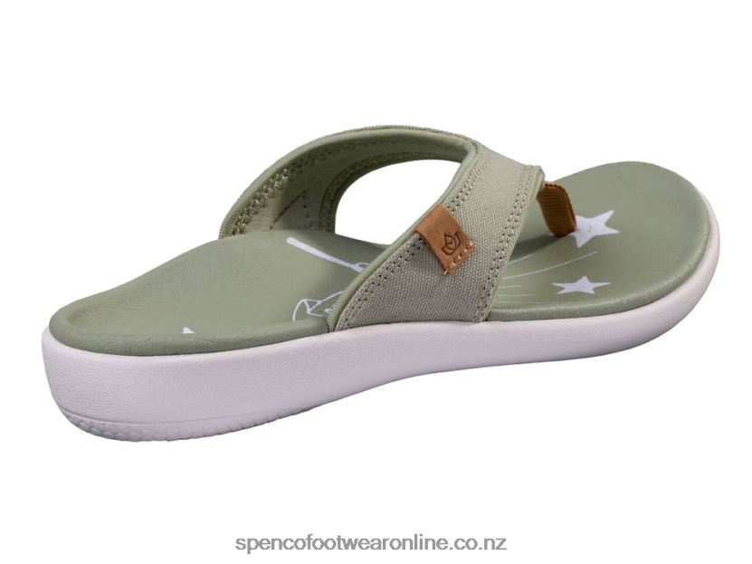 Women Spenco Footwear Yumi Believe 426V8T105 Sage