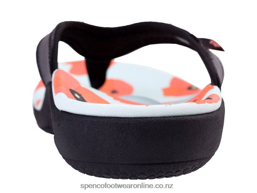 Women Spenco Footwear Yumi Blume 426V8T79 Black