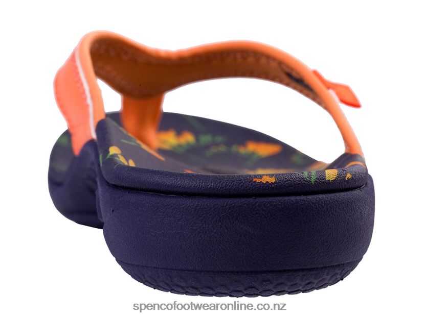 Women Spenco Footwear Yumi Blume 426V8T80 Orange