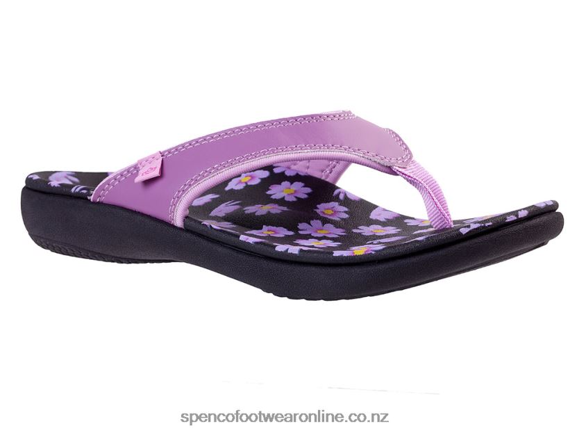 Women Spenco Footwear Yumi Blume 426V8T82 Purple