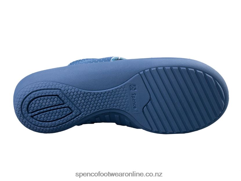 Women Spenco Footwear Yumi Bokeh 426V8T53 Bluestone