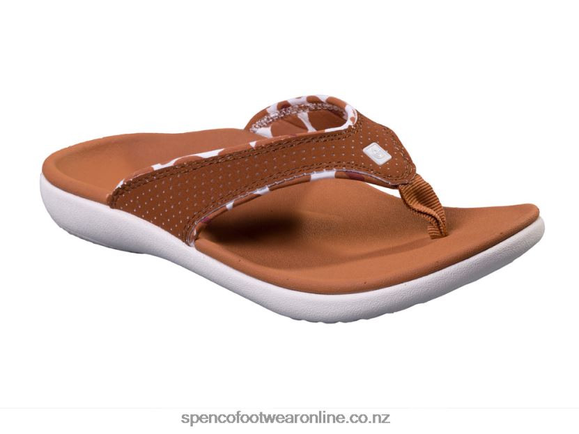 Women Spenco Footwear Yumi Bokeh 426V8T55 Saddle