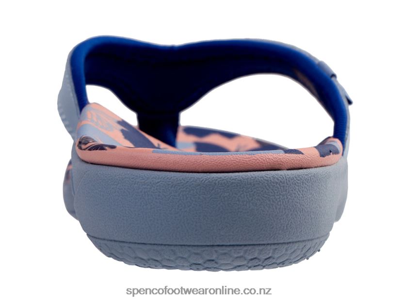 Women Spenco Footwear Yumi Butterfly 426V8T126 Blue