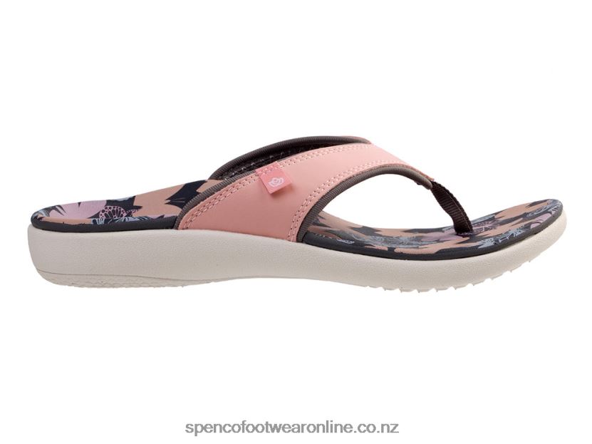 Women Spenco Footwear Yumi Butterfly 426V8T127 Pink